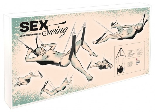 Секс-качели с лежаком и подголовником Sex Swing - Orion - купить с доставкой во Владивостоке