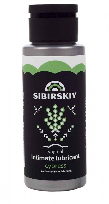 Интимный лубрикант на водной основе SIBIRSKIY с ароматом кипариса - 100 мл. - Sibirskiy - купить с доставкой во Владивостоке