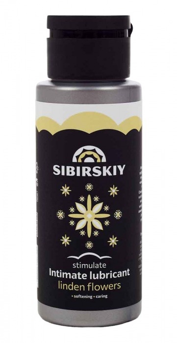 Возбуждающий интимный лубрикант SIBIRSKIY с ароматом цветков липы - 100 мл. - Sibirskiy - купить с доставкой во Владивостоке