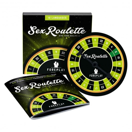 Настольная игра-рулетка Sex Roulette Foreplay - Tease&Please - купить с доставкой во Владивостоке
