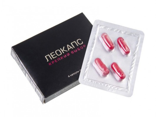 Возбуждающие капсулы для мужчин «Леокапс» - 4 капсулы (580 мг.) - ФИТО ПРО - купить с доставкой во Владивостоке