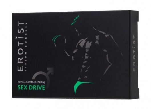 Капсулы для мужчин для повышения либидо Erotist SEX DRIVE - 10 капсул (500 мг.) - Erotist Libido Booster - купить с доставкой во Владивостоке