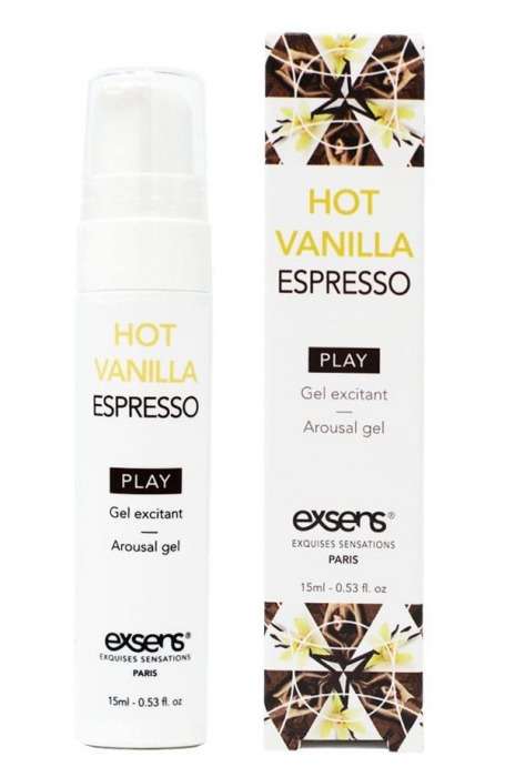 Возбуждающий гель Hot Vanilla Espresso Arousal Gel - 15 мл. - Exsens - купить с доставкой во Владивостоке