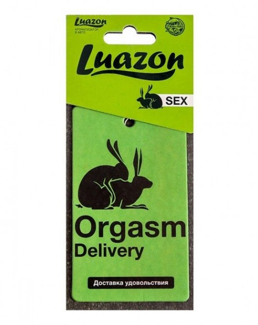 Ароматизатор в авто «Orgasm» с ароматом мужского парфюма - Luazon - купить с доставкой во Владивостоке
