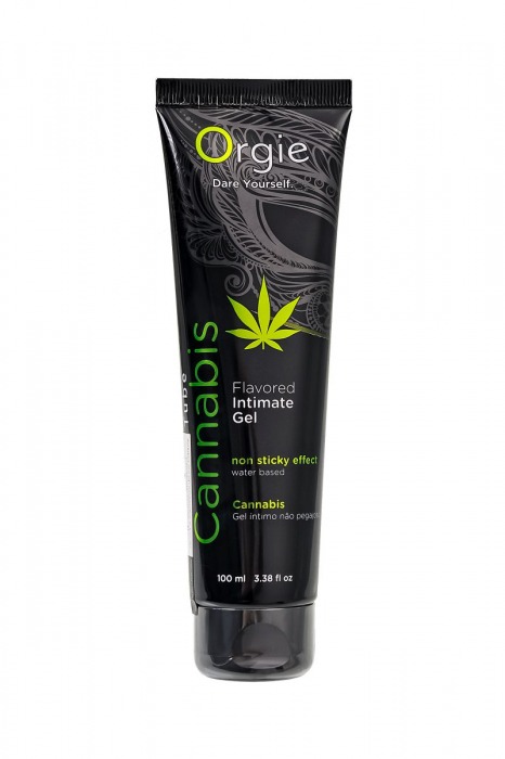 Интимный гель на водной основе ORGIE Lube Tube Cannabis - 100 мл. - ORGIE - купить с доставкой во Владивостоке