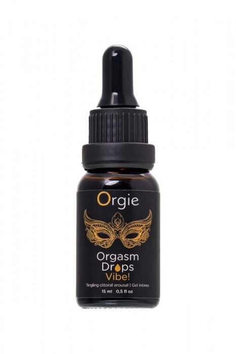 Возбуждающий гель для клитора ORGIE Orgasm Drops Vibe - 15 мл. - ORGIE - купить с доставкой во Владивостоке