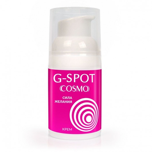 Стимулирующий интимный крем для женщин Cosmo G-spot - 28 гр. - Биоритм - купить с доставкой во Владивостоке