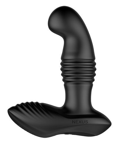 Черный массажер простаты Nexus Thrust с возвратно-поступательными движениями - 13,8 см. - Nexus Range - во Владивостоке купить с доставкой