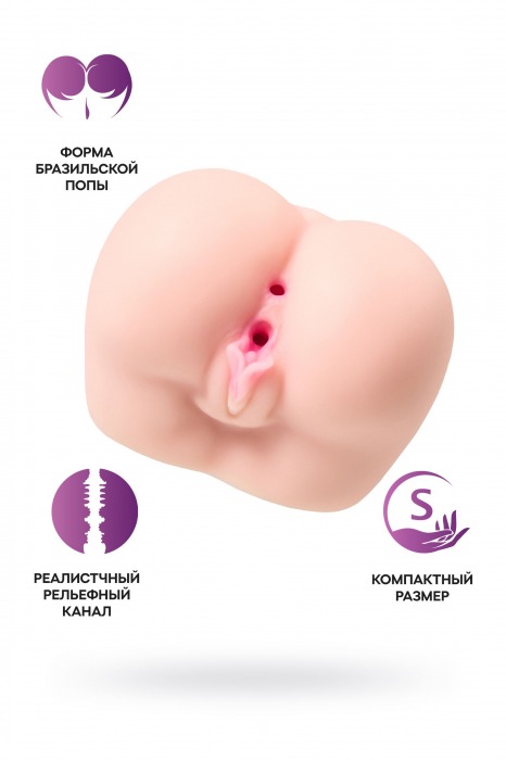 Реалистичный мастурбатор Paula с 2 любовными тоннелями - ToyFa - во Владивостоке купить с доставкой
