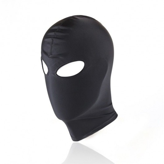 Черный текстильный шлем с прорезью для глаз - Notabu - купить с доставкой во Владивостоке