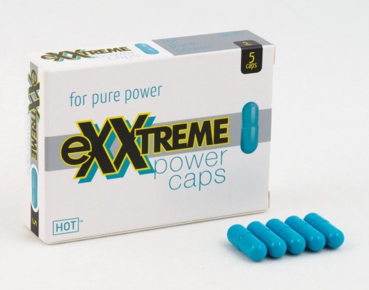 БАД для мужчин eXXtreme power caps men - 5 капсул (580 мг.) - HOT - купить с доставкой во Владивостоке