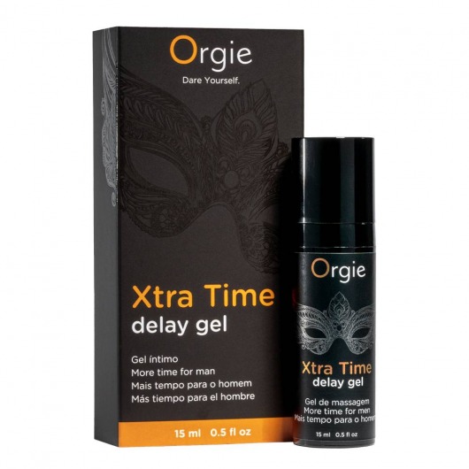 Продлевающий гель Orgie Xtra Time Delay Gel - 15 мл. - ORGIE - купить с доставкой во Владивостоке