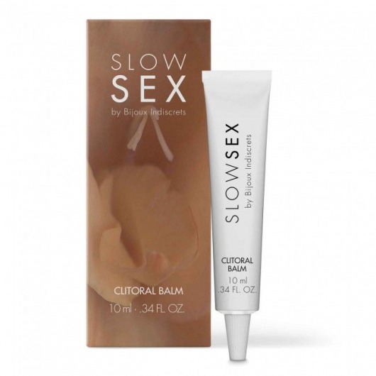 Бальзам для клитора Slow Sex Clitoral Balm - 10 мл. - Bijoux Indiscrets - купить с доставкой во Владивостоке