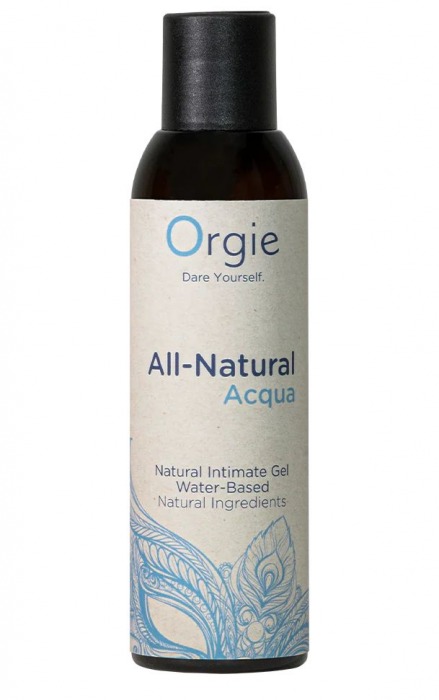 Интимный гель на водной основе Orgie All-Natural Acqua - 150 мл. - ORGIE - купить с доставкой во Владивостоке