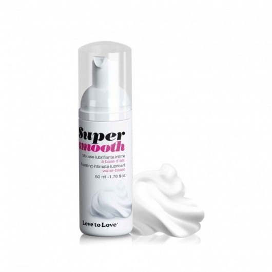 Лубрикант нежнейшая пенка Super Smooth Foaming Intime Lubricant - 50 мл. - Love to Love - купить с доставкой во Владивостоке