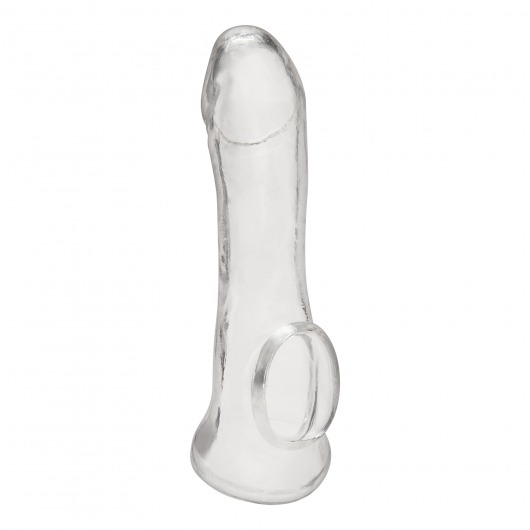 Прозрачная насадка на пенис Transparent Penis Enhancing Sleeve Extension - 15,9 см. - BlueLine - во Владивостоке купить с доставкой