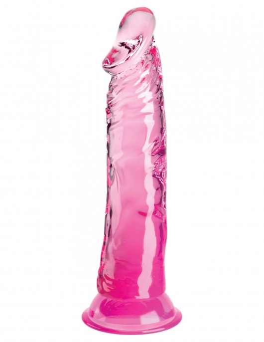 Розовый фаллоимитатор на присоске 8’’ Cock - 21,8 см. - Pipedream