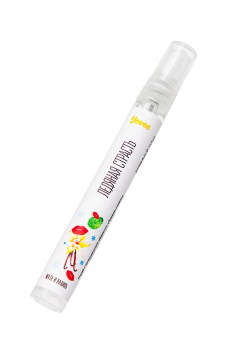 Охлаждающе-возбуждающий оральный спрей «Ледяная страсть» со вкусом мяты и ванили - 10 мл. - ToyFa - купить с доставкой во Владивостоке