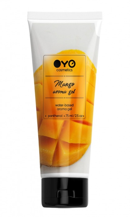 Лубрикант на водной основе OYO Aroma Gel Mango с ароматом манго - 75 мл. - OYO - купить с доставкой во Владивостоке
