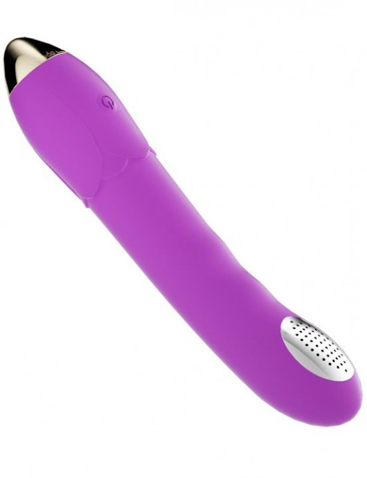 Фиолетовая насадка для мастурбации в душе Dush - Eroticon - купить с доставкой во Владивостоке