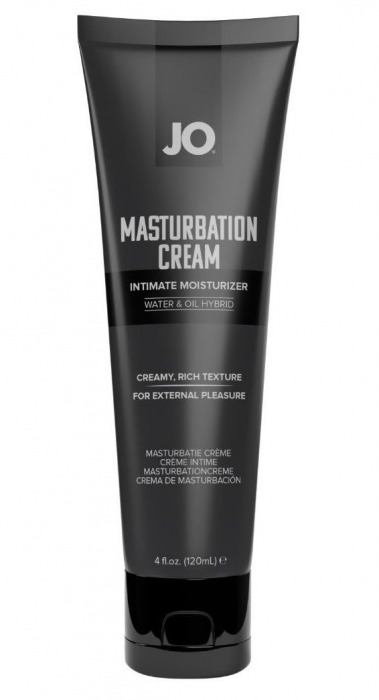 Мужской крем для мастурбации на гибридной основе Masturbation Cream - 120 мл. - System JO - купить с доставкой во Владивостоке