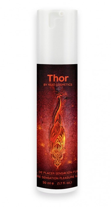 Возбуждающий унисекс гель Thor Fire Gel - 50 мл. - Nuei cosmetics - купить с доставкой во Владивостоке