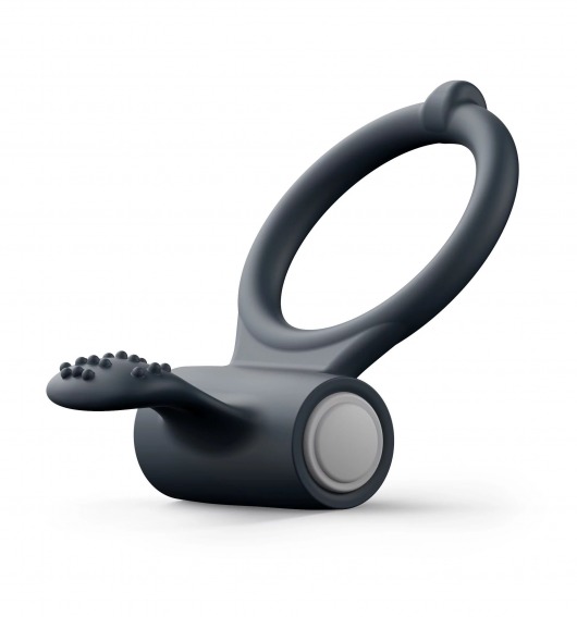 Черное эрекционное кольцо Power Clit - Dorcel - во Владивостоке купить с доставкой