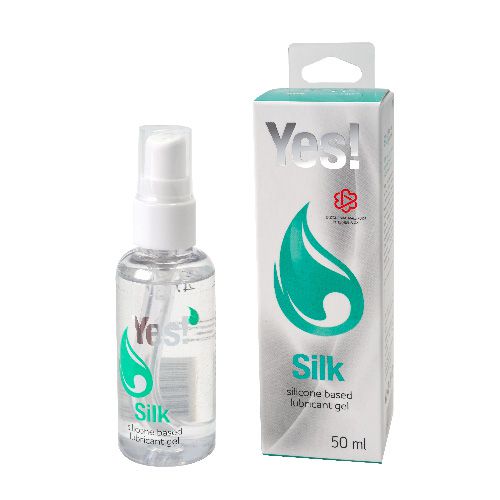 Силиконовая гипоаллергенная вагинальная смазка Yes Silk - 50 мл. - Sitabella - купить с доставкой во Владивостоке