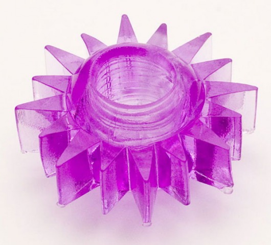 Фиолетовое эрекционное кольцо - Toyfa Basic - во Владивостоке купить с доставкой