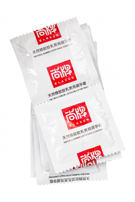 Презервативы с точками и ребрами Elasun Ribbed and Dotted - 10 шт. - Elasun - купить с доставкой во Владивостоке