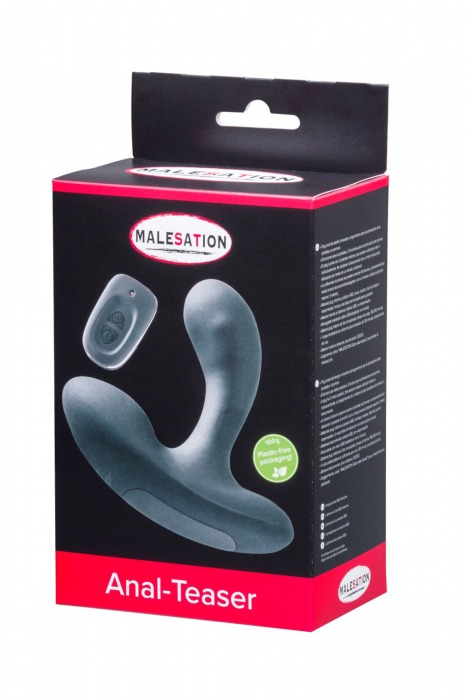 Черный стимулятор простаты Anal-Teaser - MALESATION - во Владивостоке купить с доставкой