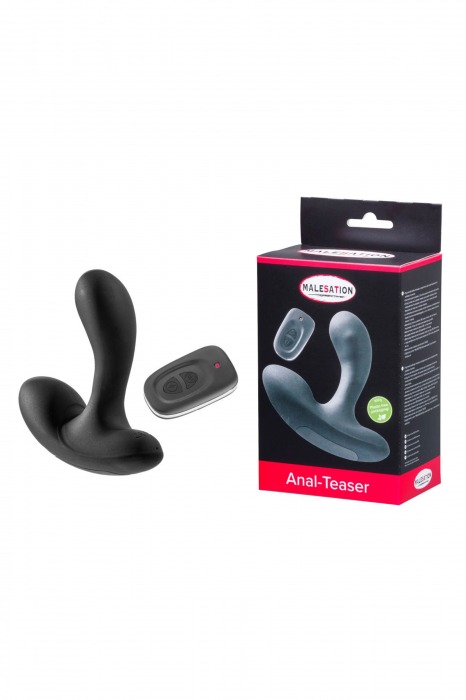 Черный стимулятор простаты Anal-Teaser - MALESATION - во Владивостоке купить с доставкой