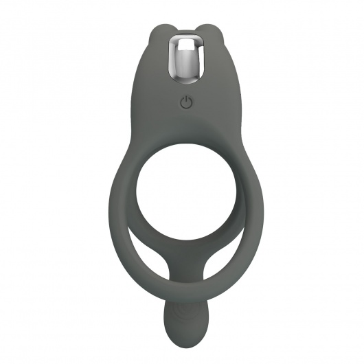 Серое эрекционное виброкольцо Dwayne - Baile - во Владивостоке купить с доставкой