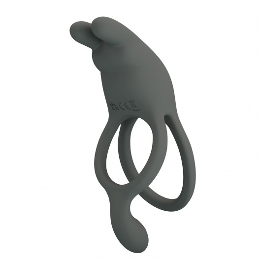Серое эрекционное виброкольцо Dwayne - Baile - во Владивостоке купить с доставкой