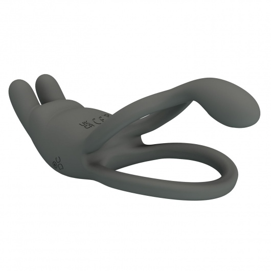 Серое эрекционное виброкольцо Dwayne - Baile - во Владивостоке купить с доставкой