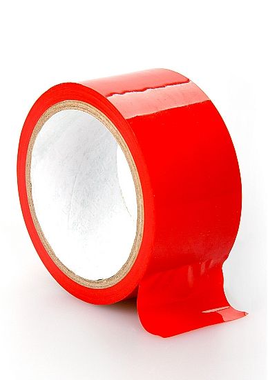 Красная лента для связывания Bondage Tape Red - Shots Media BV - купить с доставкой во Владивостоке