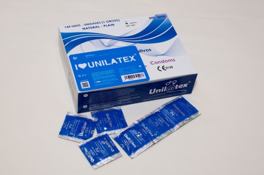 Классические презервативы Unilatex Natural Plain - 144 шт. - Unilatex - купить с доставкой во Владивостоке