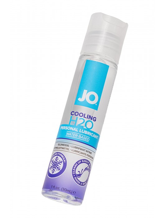 Охлаждающий лубрикант на водной основе JO H2O COOLING - 30 мл. - System JO - купить с доставкой во Владивостоке
