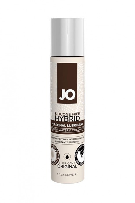 Водно-масляный лубрикант JO Silicon free Hybrid Lubricant ORIGINAL- 30 мл. - System JO - купить с доставкой во Владивостоке