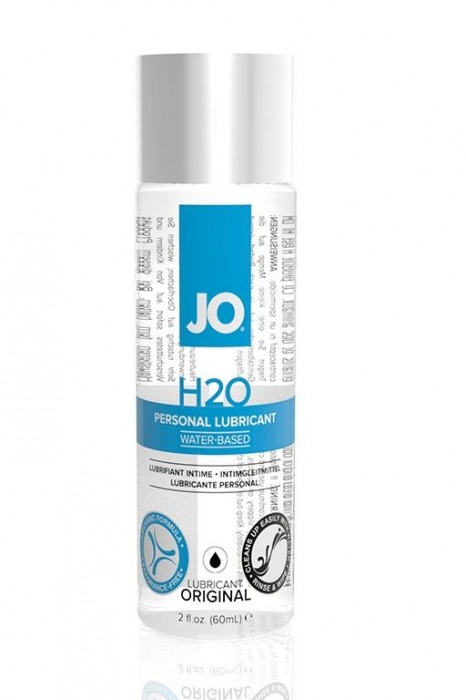 Нейтральный лубрикант на водной основе JO Personal Lubricant H2O - 60 мл. - System JO - купить с доставкой во Владивостоке