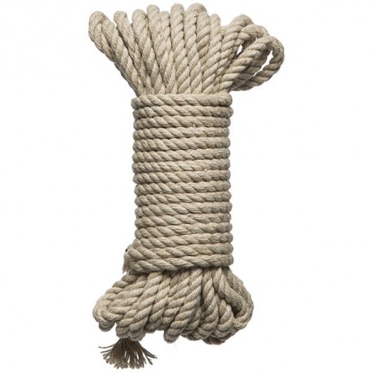 Верёвка для связывания и фиксации Bind Tie - 9,14 м. - Doc Johnson - купить с доставкой во Владивостоке