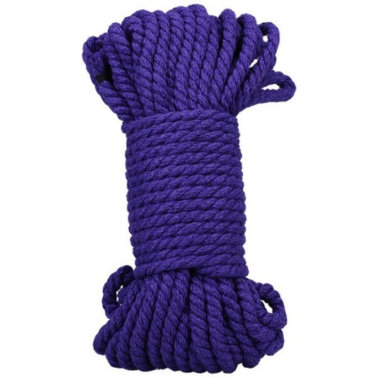 Фиолетовая верёвка для связывания и фиксации Bind Tie - 15,24 м. - Doc Johnson - купить с доставкой во Владивостоке