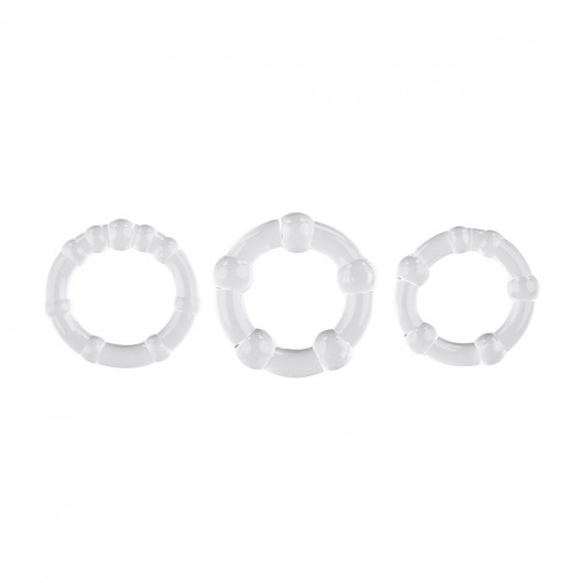 Набор из 3 эрекционных колец Erection Rings Set - Selopa - во Владивостоке купить с доставкой