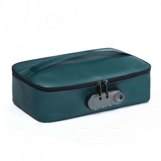 Зеленая сумочка для хранения игрушек Discreet Box - Dorcel - купить с доставкой во Владивостоке