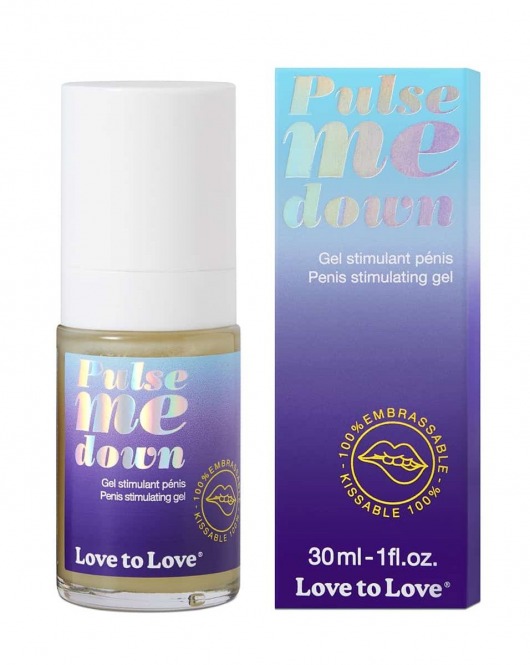 Стимулирующий гель для пениса Pulse Me Down - 30 мл. - Love to Love - купить с доставкой во Владивостоке
