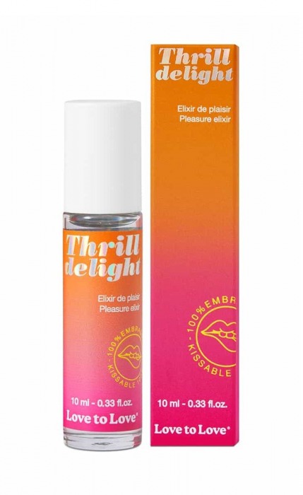 Возбуждающий гель Thrill Delight - 10 мл. - Love to Love - купить с доставкой во Владивостоке
