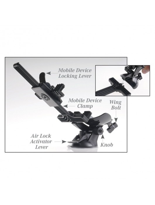 Перезаряжаемый мастурбатор-вагина с держателем для мобильных устройств Extreme Toyz Me - Pipedream - во Владивостоке купить с доставкой