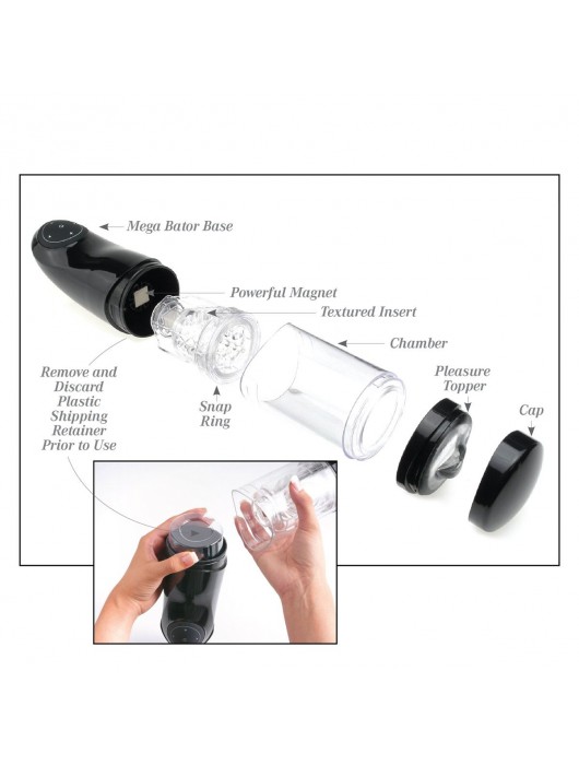 Перезаряжаемый мастурбатор-вагина с держателем для мобильных устройств Extreme Toyz Me - Pipedream - во Владивостоке купить с доставкой