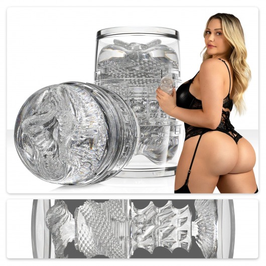 Прозрачный двусторонний мастурбатор Fleshlight Quickshot Mia Malkova - Fleshlight - во Владивостоке купить с доставкой