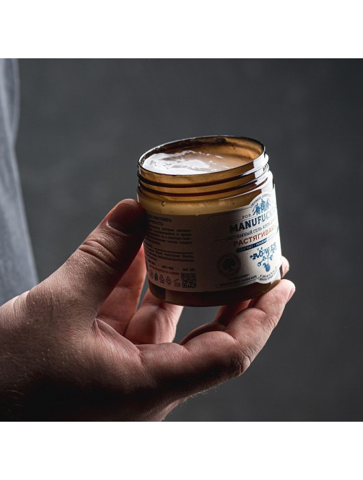 Растягивающий интимный гель-крем для фистинга с коллагеном - 200 мл. - MANUFUCKTURE - купить с доставкой во Владивостоке